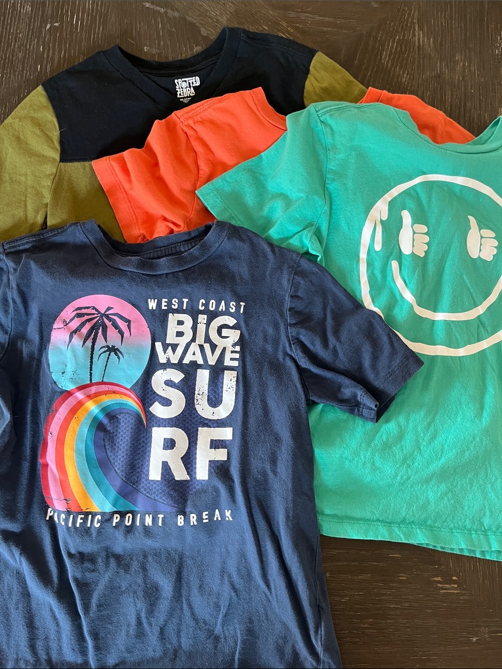 Boys' Short Sleeve Surf Graphic Tee bundle.